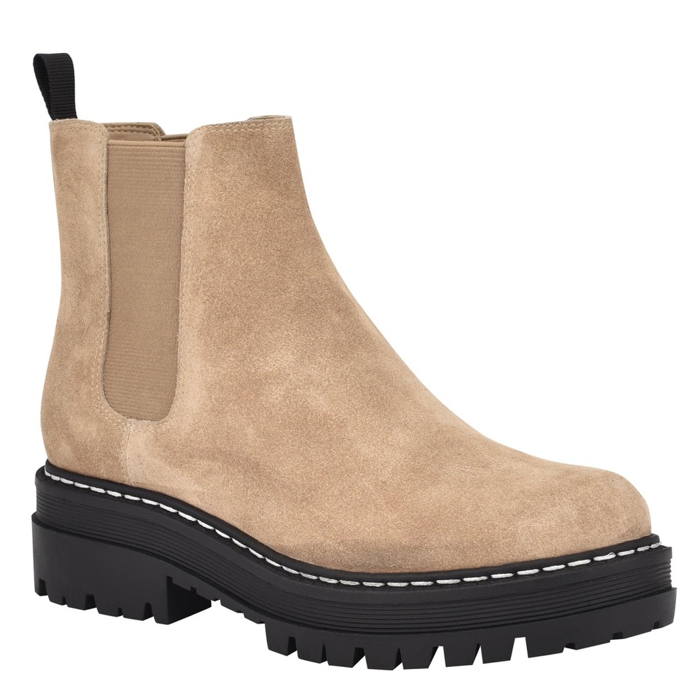 New! Marc Fisher Chelsea Lug Sole Boots - Picture 2 of 7
